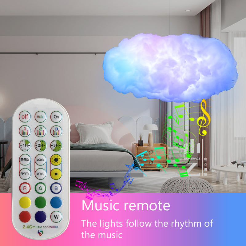 Rgb floating Cloud Light