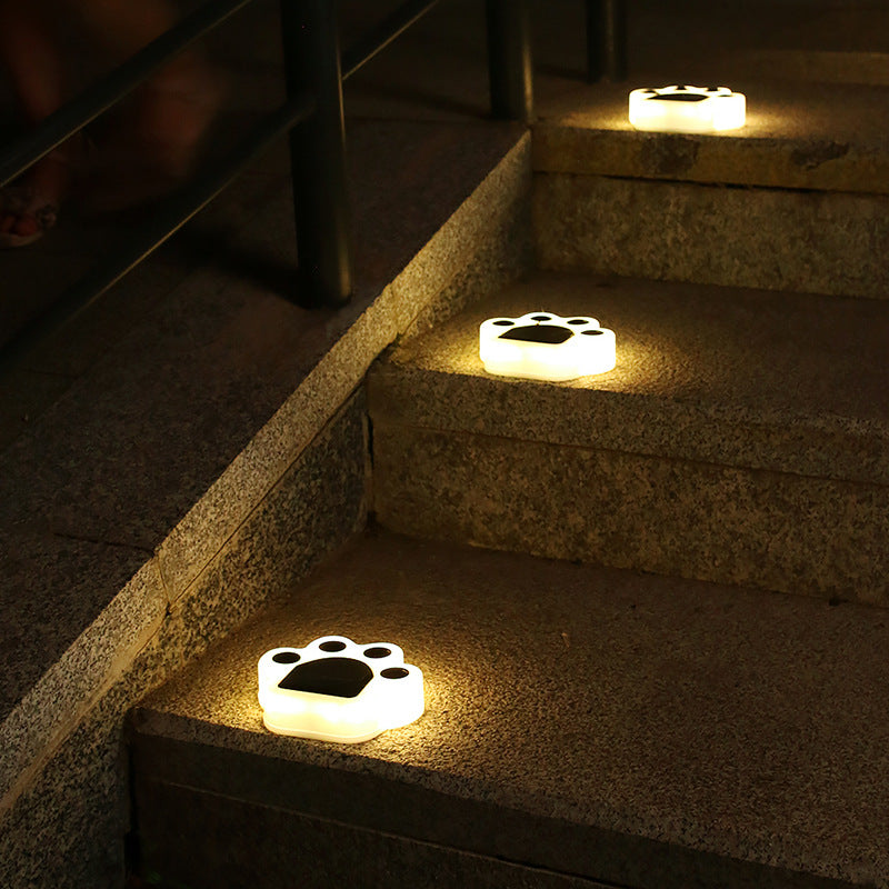 Cat Plug-in Solar LED Lawn Light