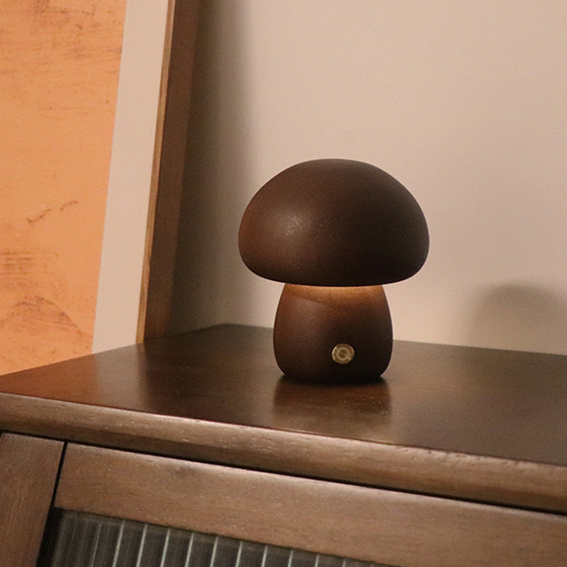 Cute Wooden Mushroom
