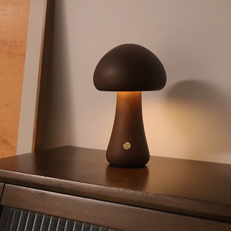 Cute Wooden Mushroom
