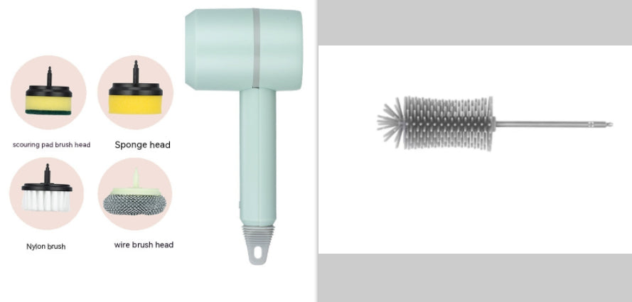 Electric Cleaning Brush Dishwashing Brush Automati