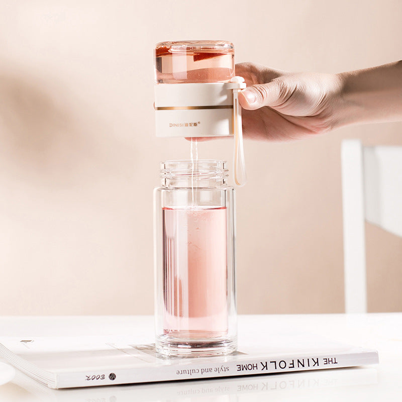Water Bottle With Tea Infuser Filter Tea Separation