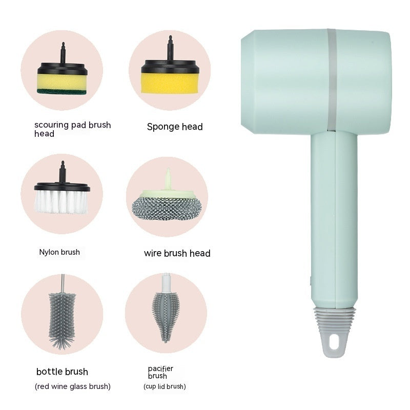 Electric Cleaning Brush Dishwashing Brush Automati