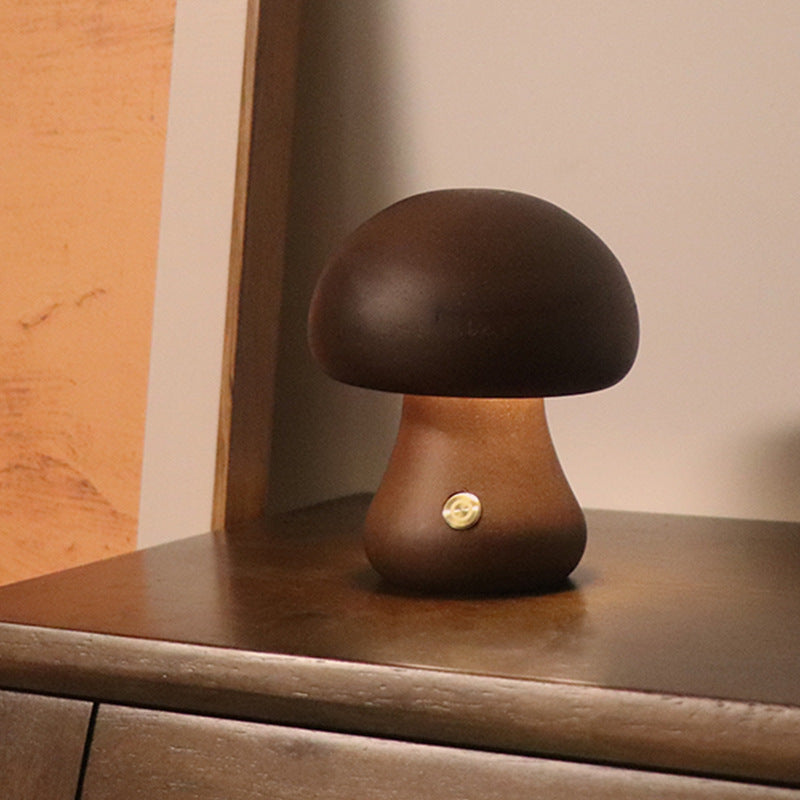 Cute Wooden Mushroom