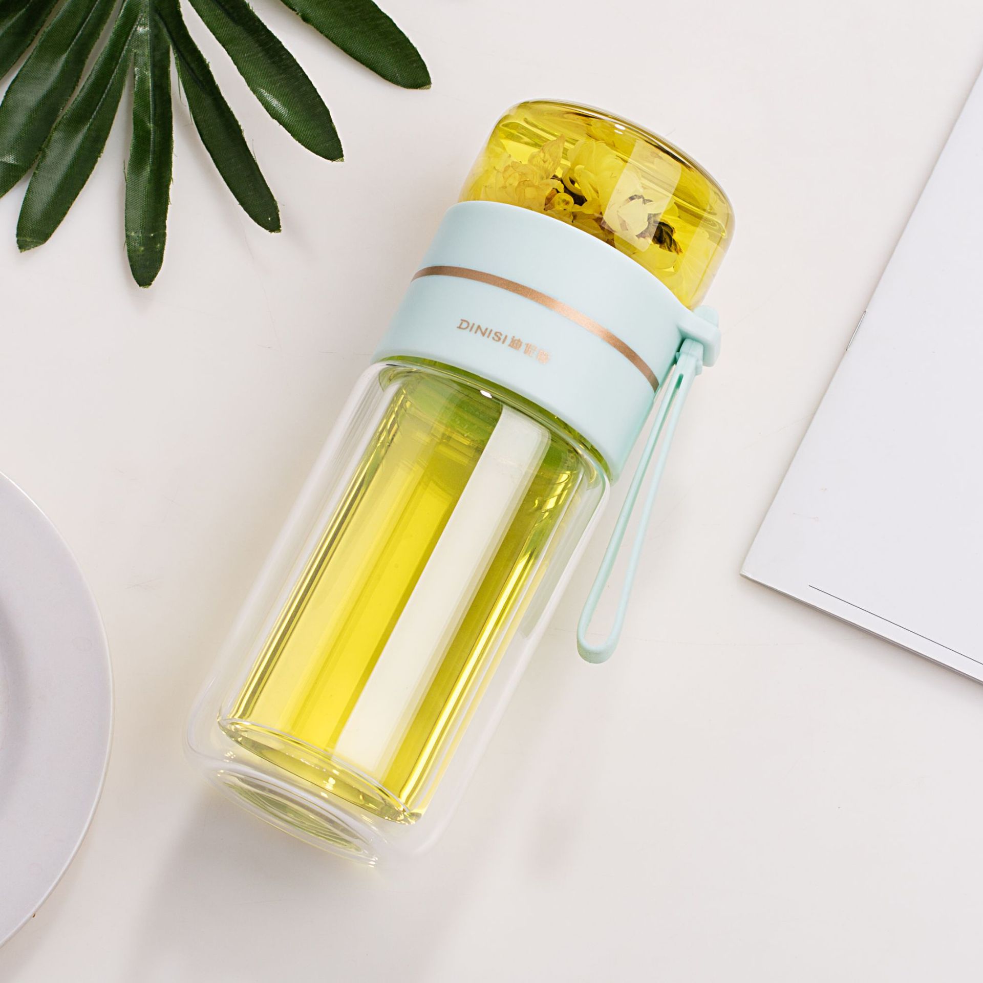 Water Bottle With Tea Infuser Filter Tea Separation