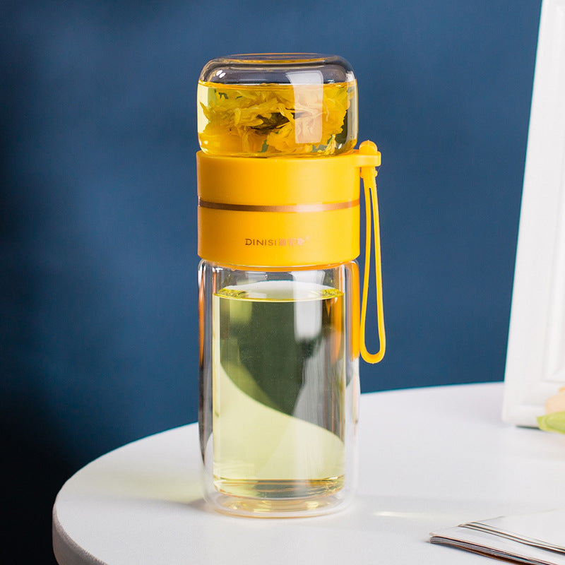 Water Bottle With Tea Infuser Filter Tea Separation