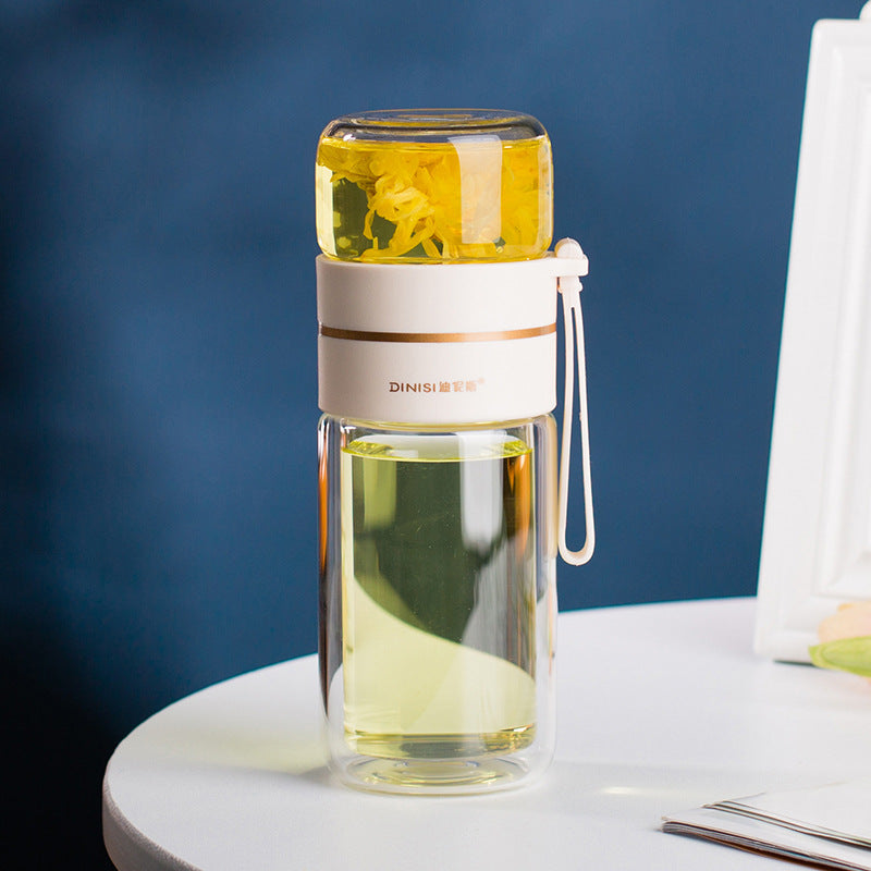 Water Bottle With Tea Infuser Filter Tea Separation