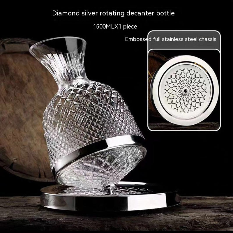 Light Luxury Good-looking Glass Gyro Wine