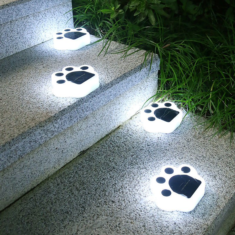 Cat Plug-in Solar LED Lawn Light