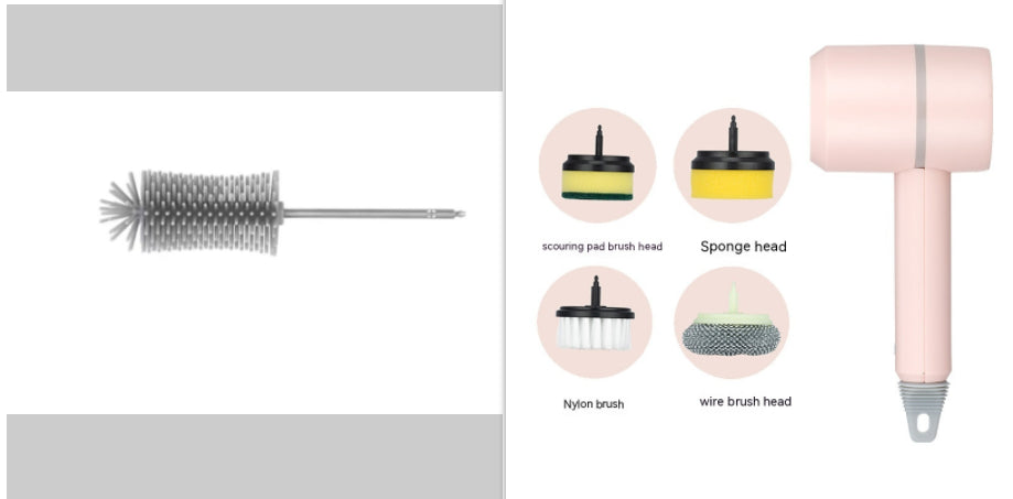 Electric Cleaning Brush Dishwashing Brush Automati