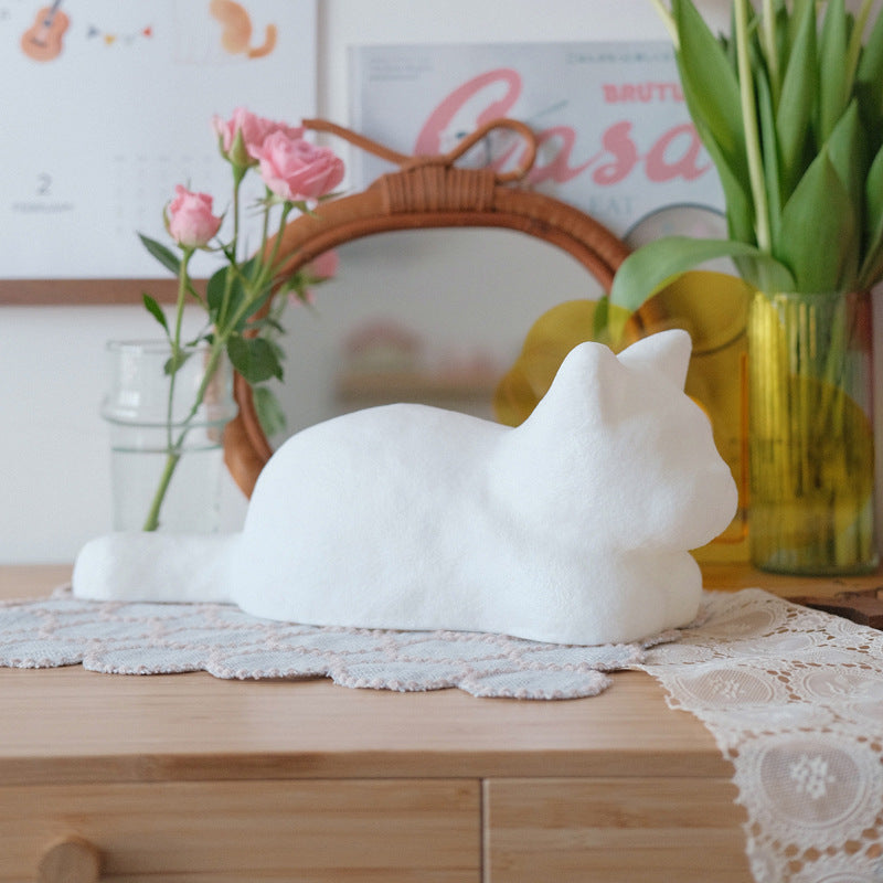 Cat Vinyl Small Night Lamp