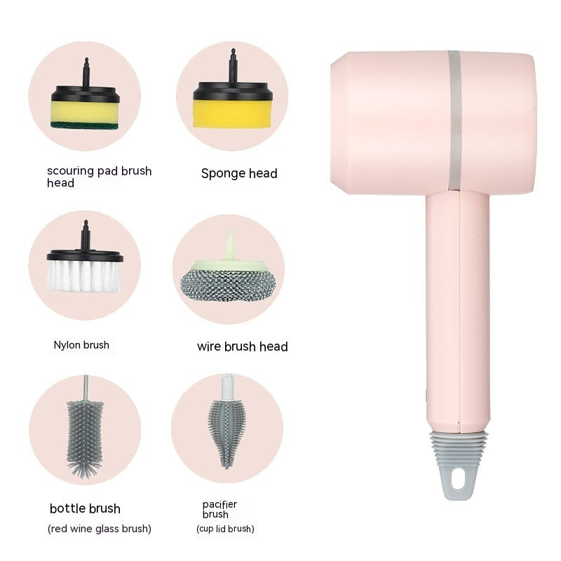 Electric Cleaning Brush Dishwashing Brush Automati