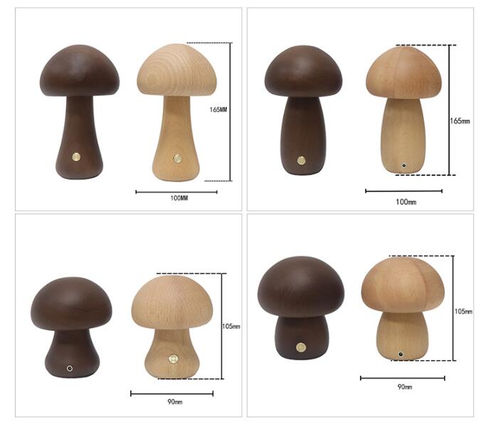 Cute Wooden Mushroom
