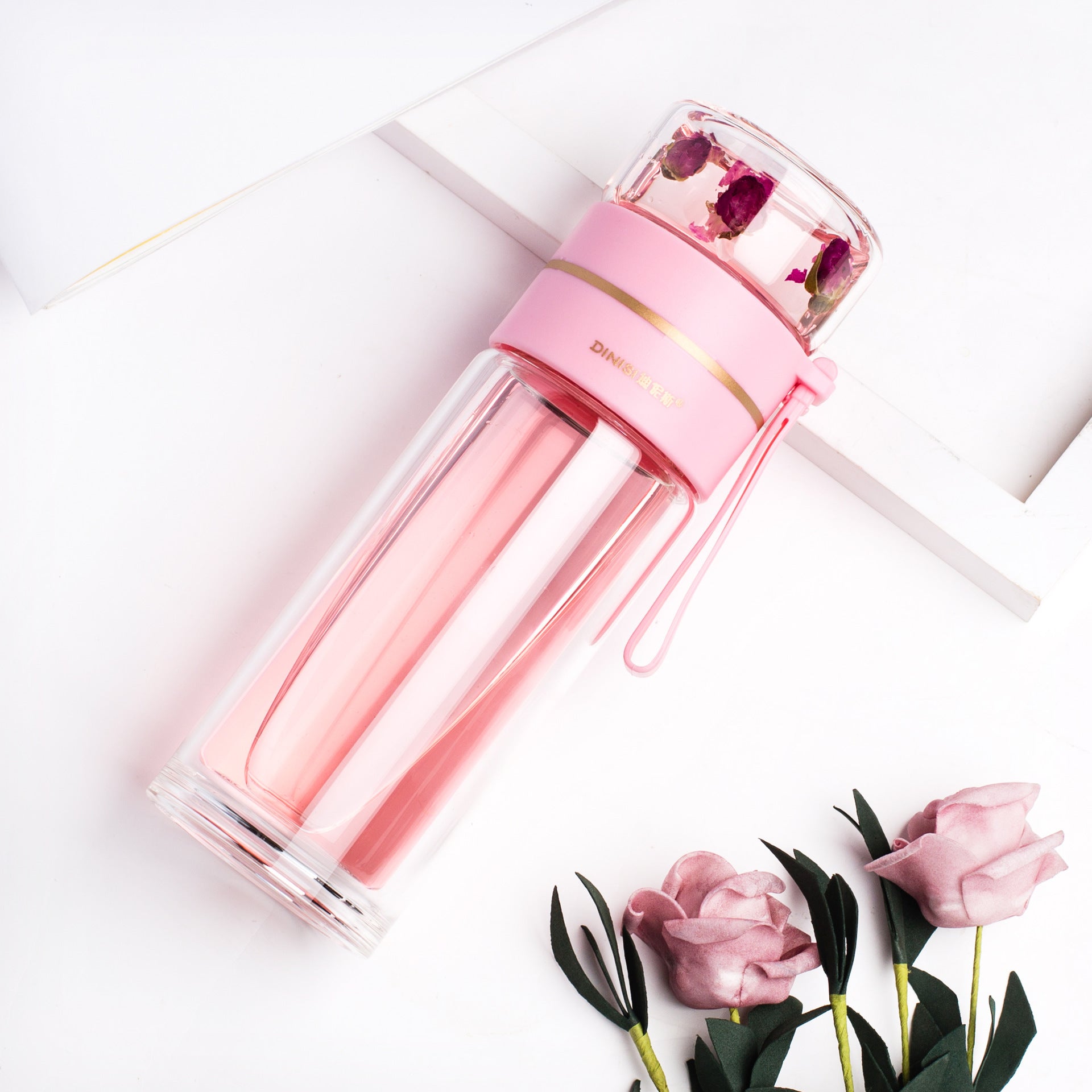 Water Bottle With Tea Infuser Filter Tea Separation