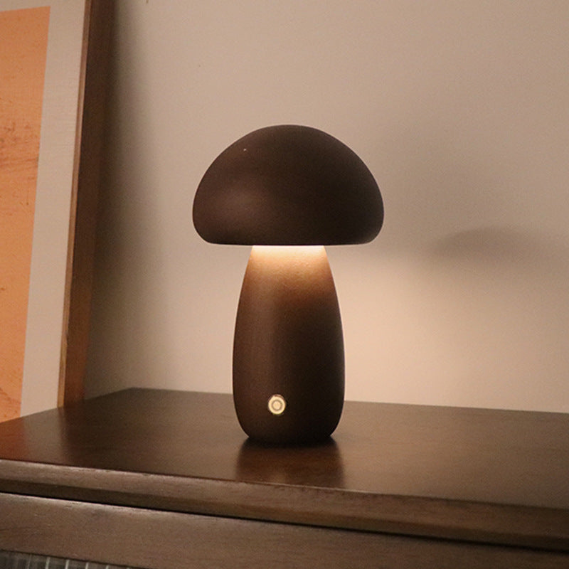 Cute Wooden Mushroom