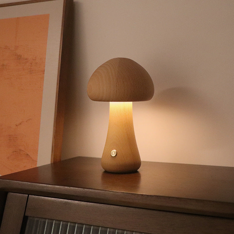 Cute Wooden Mushroom