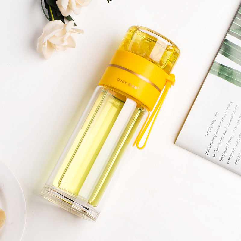 Water Bottle With Tea Infuser Filter Tea Separation